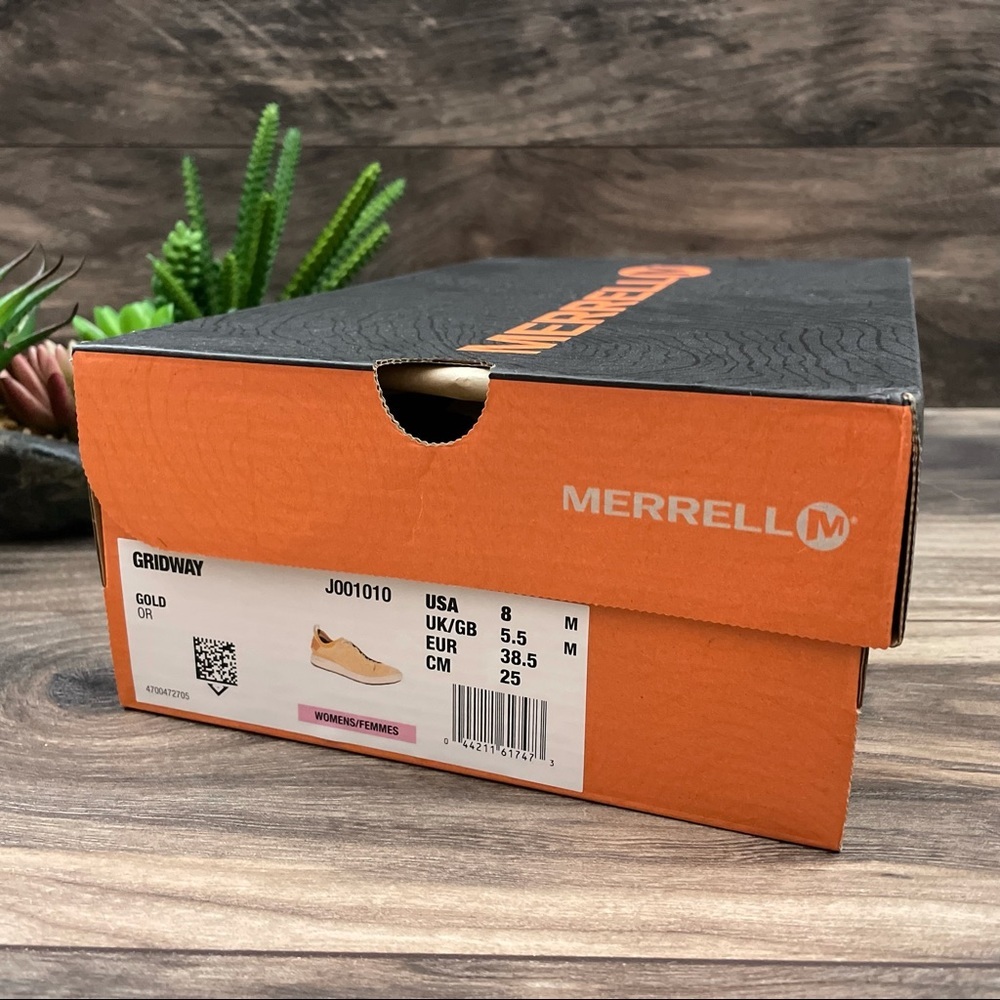 NIB Merrell Gridway Moccasin Knit Vibram Sneaker - Picture 10 of 11